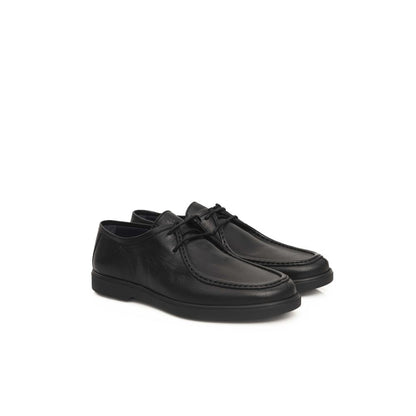 Cerruti 1881 Black Cowhide Shoe – EU41/US8 par Cerruti 1881 | Disponible sur Sandy Store ByNet