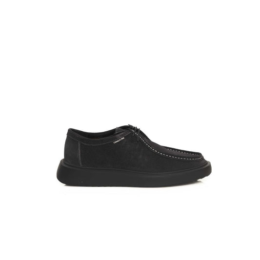 Cerruti 1881 Black Cowhide Shoe – EU42/US9 par Cerruti 1881 | Disponible sur Sandy Store ByNet