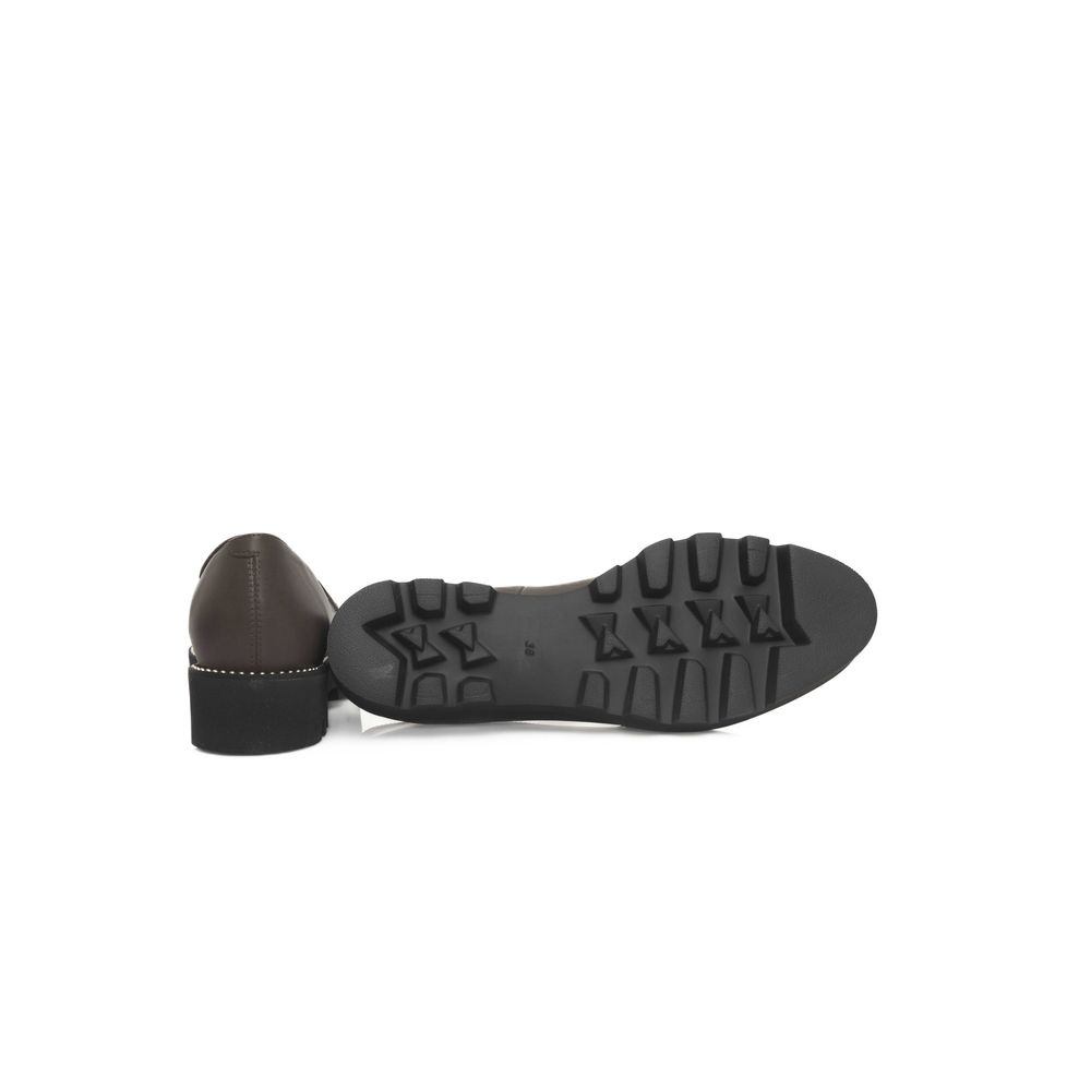 Cerruti 1881 Brown Cowhide Loafer – EU38/US8 par Cerruti 1881 | Disponible sur Sandy Store ByNet