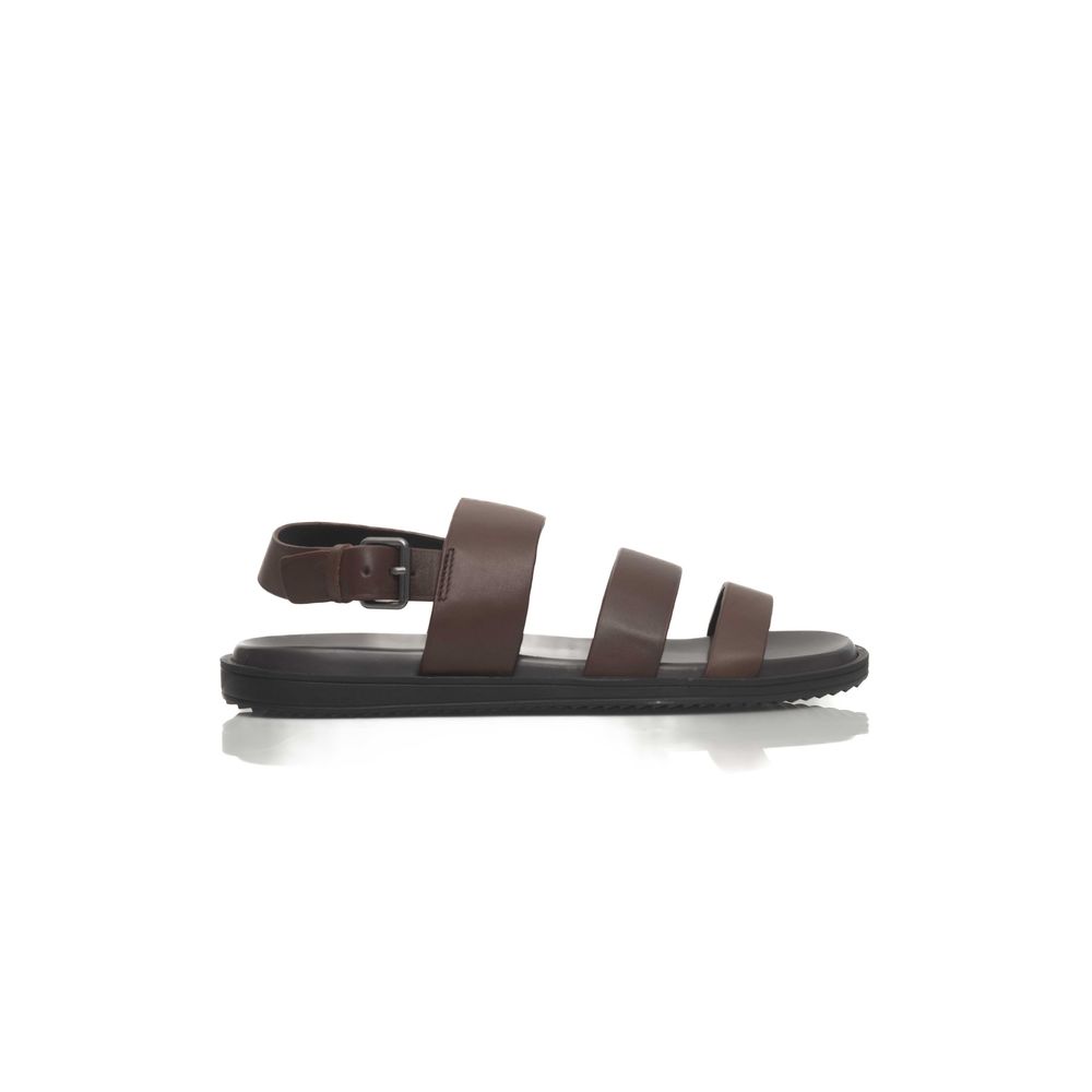 Cerruti 1881 Brown Cowhide Men Sandal – EU40/US7 par Cerruti 1881 | Disponible sur Sandy Store ByNet