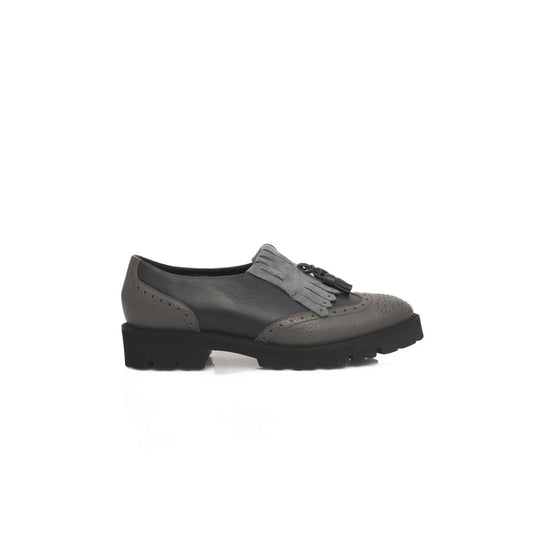 Cerruti 1881 Gray Cowhide Loafer – EU38/US8 par Cerruti 1881 | Disponible sur Sandy Store ByNet