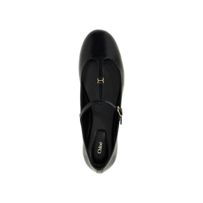 Chloé Chloe Leather Marcie Ballerina Flats – 36 par Chloé | Disponible sur Sandy Store ByNet