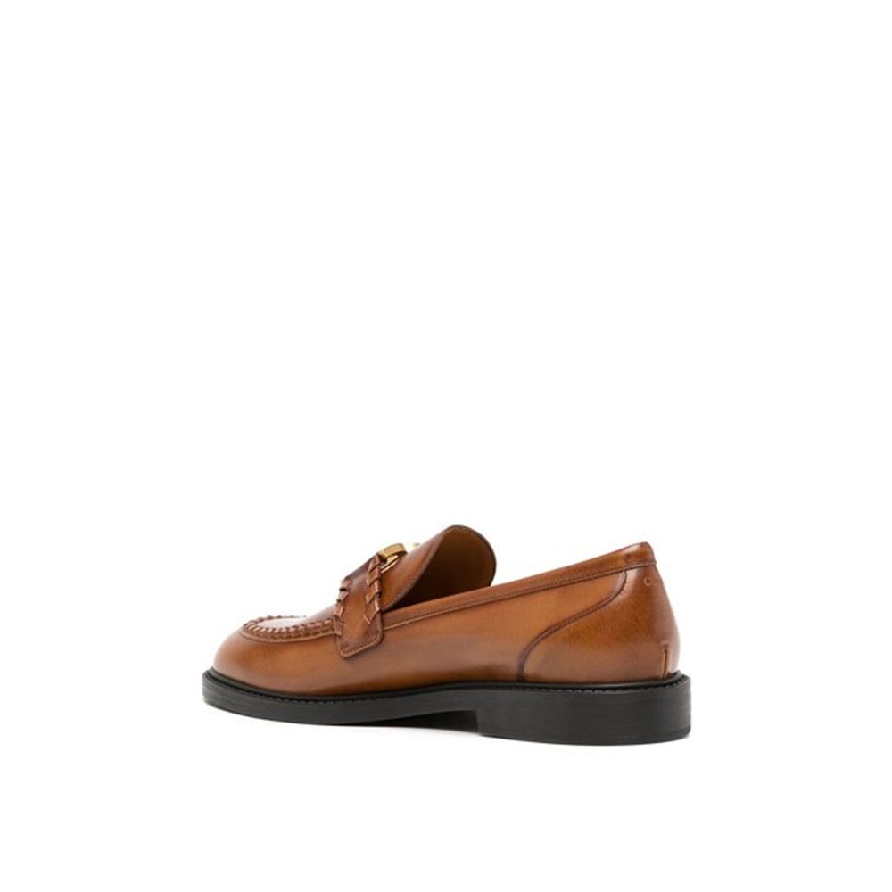 Chloé Chloe Marcie Leather Loafers – EU36.5/US6.5 par Chloé | Disponible sur Sandy Store ByNet
