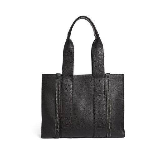 Chloé Chloe Woody Medium Leather Tote Bag – par Chloé | Disponible sur Sandy Store ByNet