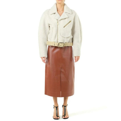 Chloé Faux Fur Jacket – 40 par Chloé | Disponible sur Sandy Store ByNet