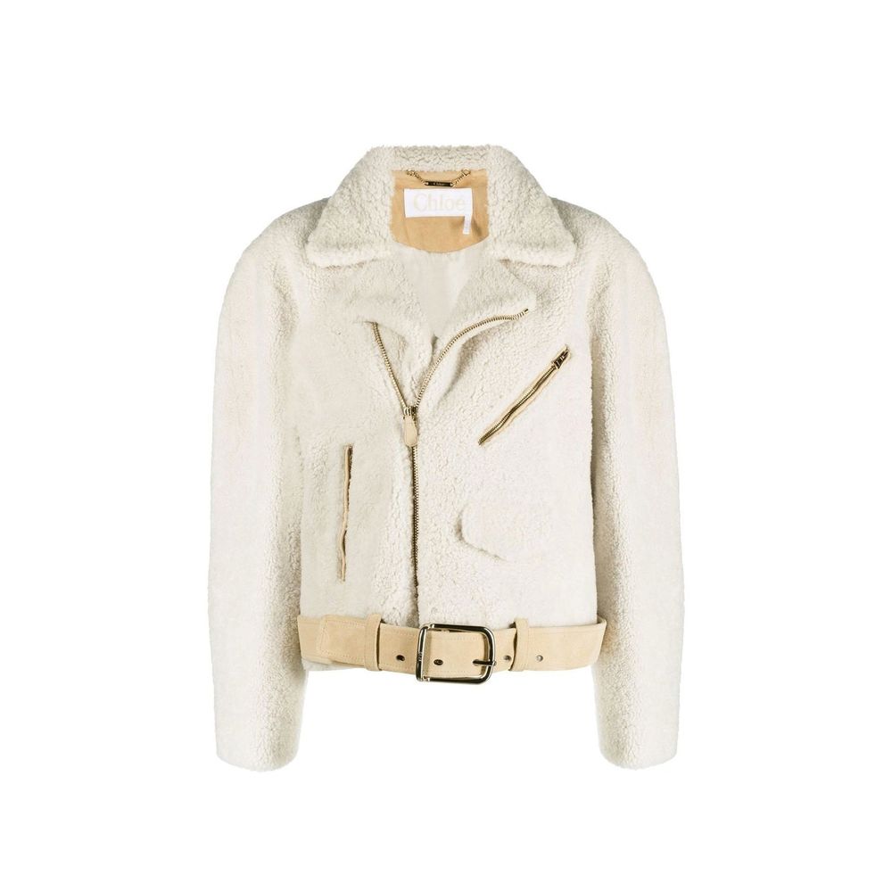 Chloé Faux Fur Jacket – 40 par Chloé | Disponible sur Sandy Store ByNet