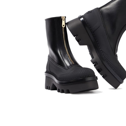 Chloé Raina Leather Boots – EU36/US6 par Chloé | Disponible sur Sandy Store ByNet