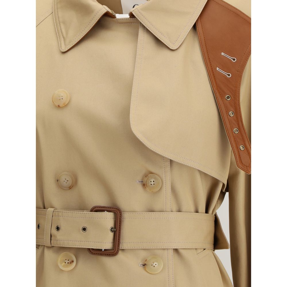Chloé Short cotton gabardine Trench Coat – IT42 | L par Chloé | Disponible sur Sandy Store ByNet