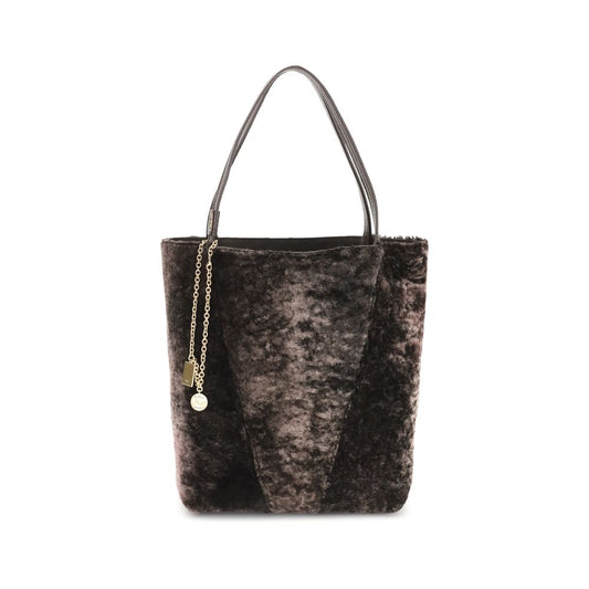 Chloé Spin Shearling Tote Bag – par Chloé | Disponible sur Sandy Store ByNet