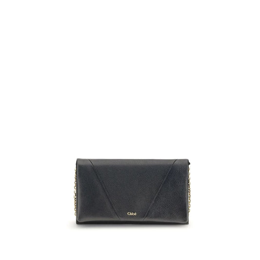 Chloé Spin Wallet with Flap and Chain – par Chloé | Disponible sur Sandy Store ByNet