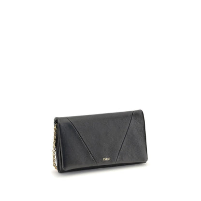 Chloé Spin Wallet with Flap and Chain – par Chloé | Disponible sur Sandy Store ByNet