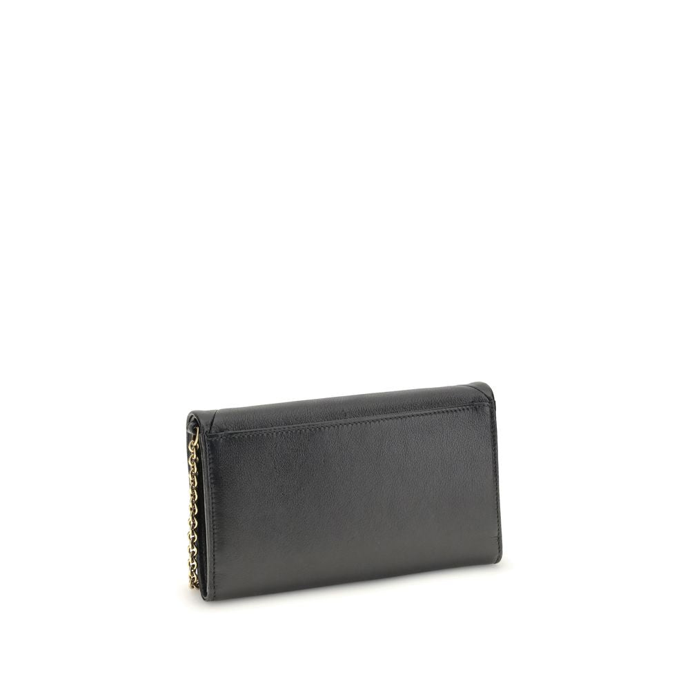 Chloé Spin Wallet with Flap and Chain – par Chloé | Disponible sur Sandy Store ByNet