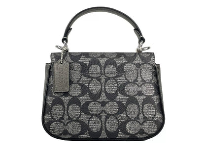 COACH Lysa Top Handle Bag Crossbody Gun Metal - Sandy Store ByNet