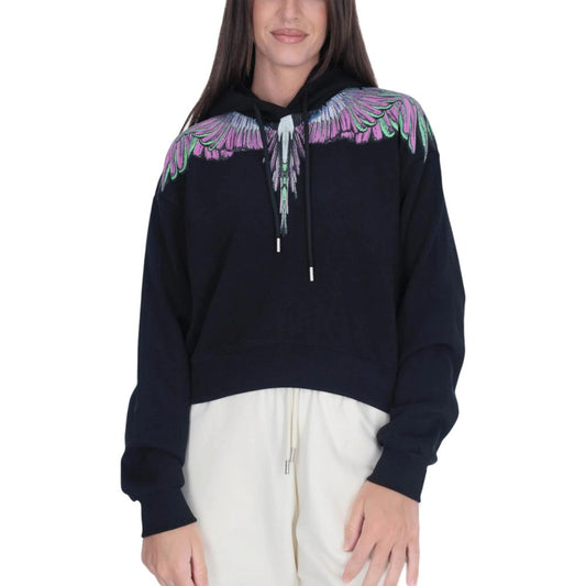 County of Milan Black Cotton Hoody – IT42|M par County of Milan | Disponible sur Sandy Store ByNet