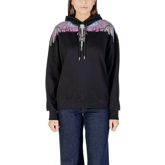 County of Milan Black Cotton Hoody – IT44|L par County of Milan | Disponible sur Sandy Store ByNet