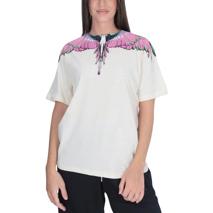 County of Milan White Cotton T-Shirt – IT44|L par County of Milan | Disponible sur Sandy Store ByNet