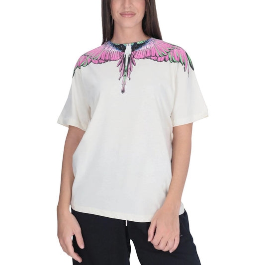 County of Milan White Cotton T-Shirt – IT44|L par County of Milan | Disponible sur Sandy Store ByNet