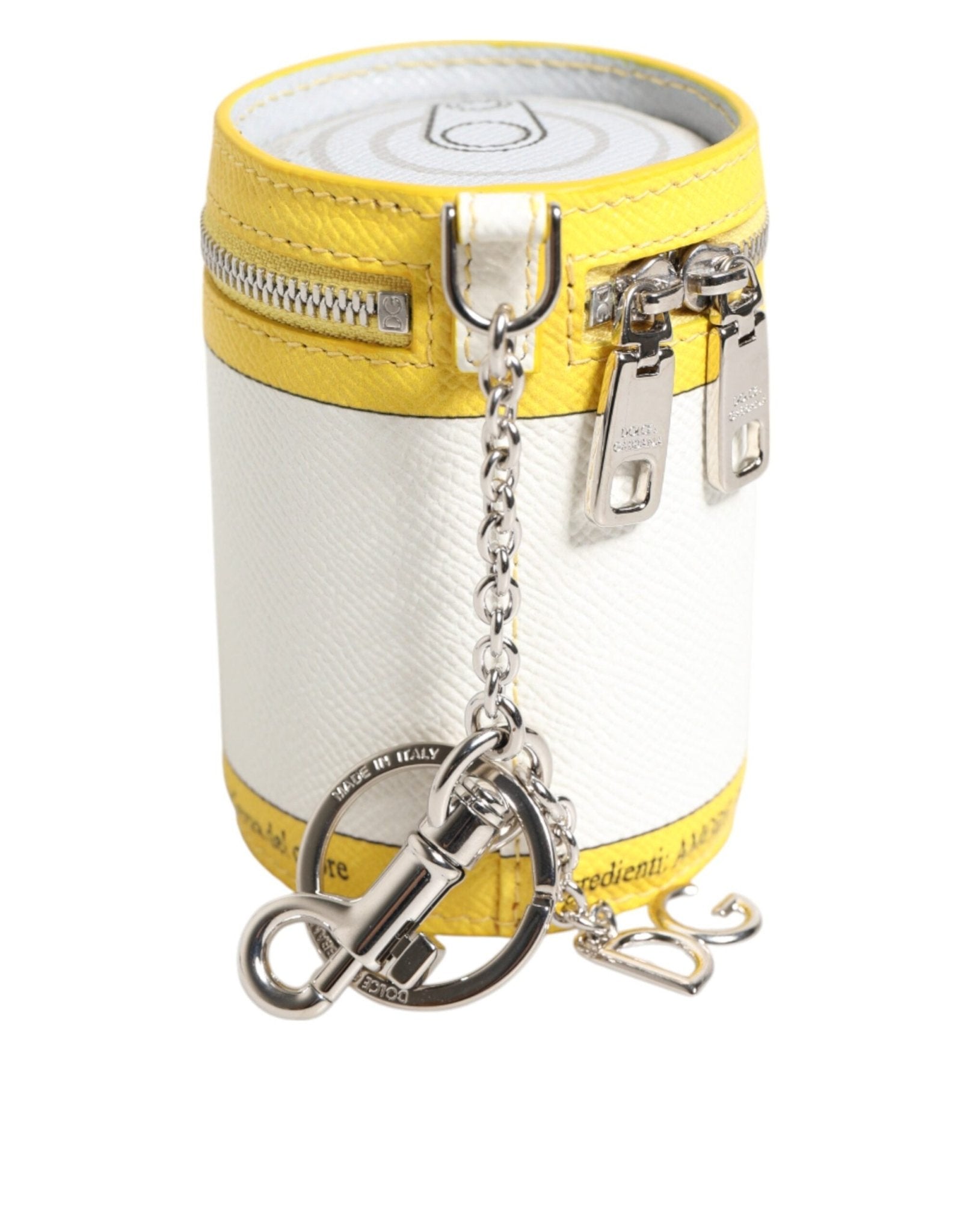 Dolce & Gabbana Amore Leather Multicolor Bag Charm Coin Case Keychain Keyring – par Dolce & Gabbana | Disponible sur Sandy Store ByNet