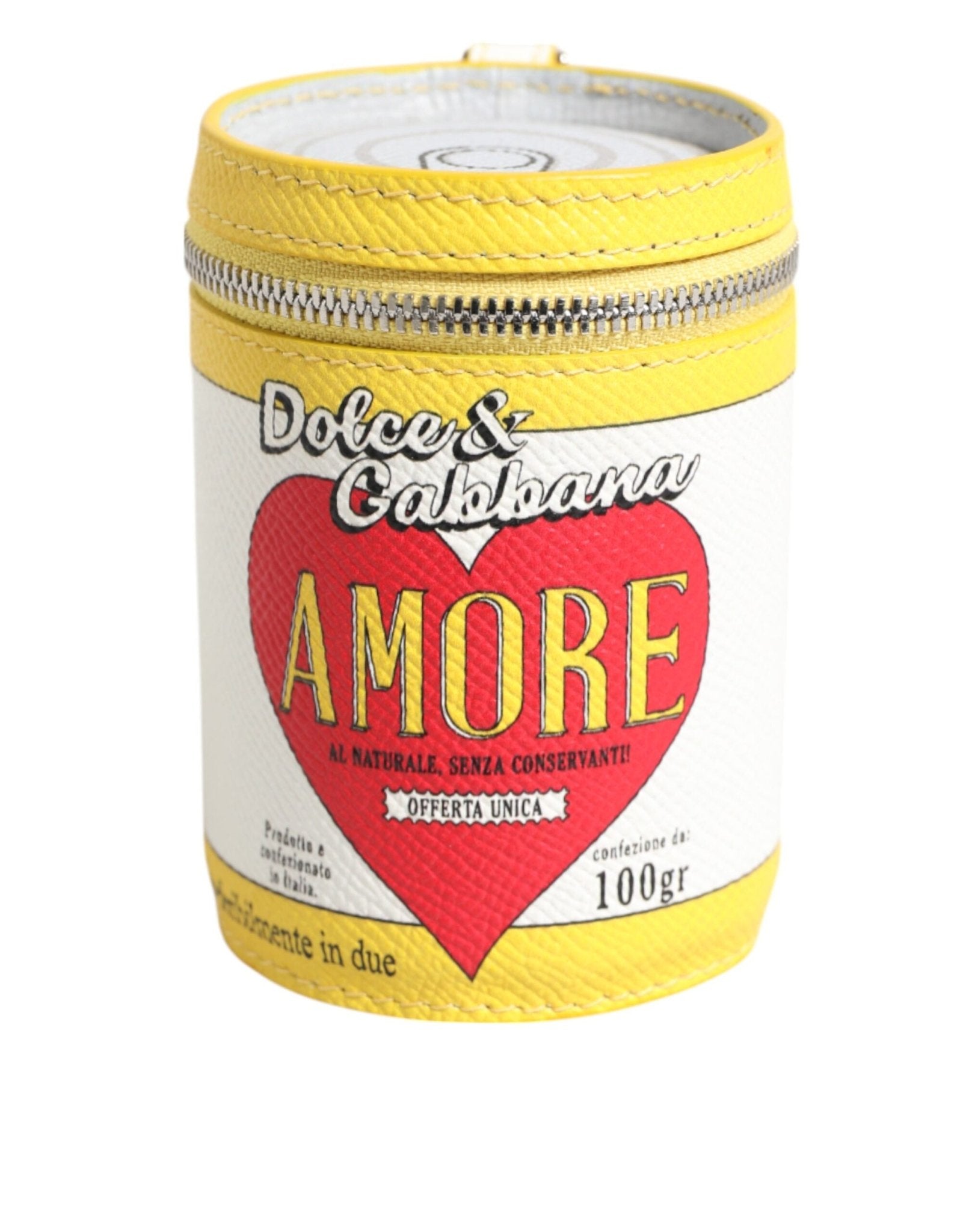 Dolce & Gabbana Amore Leather Multicolor Bag Charm Coin Case Keychain Keyring – par Dolce & Gabbana | Disponible sur Sandy Store ByNet