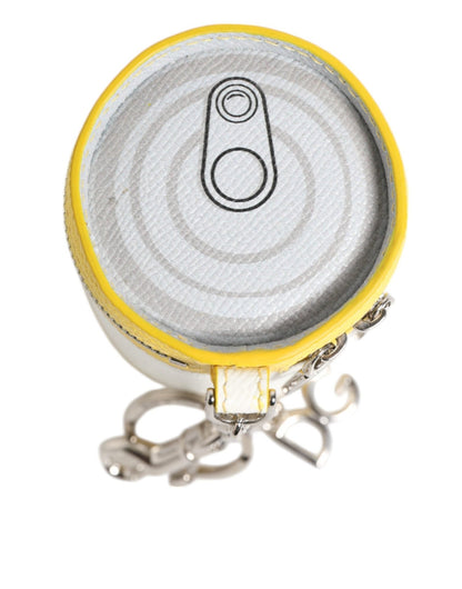 Dolce & Gabbana Amore Leather Multicolor Bag Charm Coin Case Keychain Keyring – par Dolce & Gabbana | Disponible sur Sandy Store ByNet