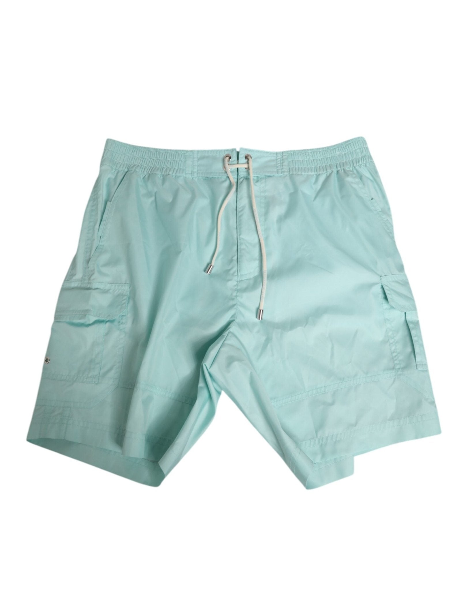 Dolce & Gabbana Aqua Blue Polyester Beachwear Men Shorts Swimwear – IT4 | S par Dolce & Gabbana | Disponible sur Sandy Store ByNet