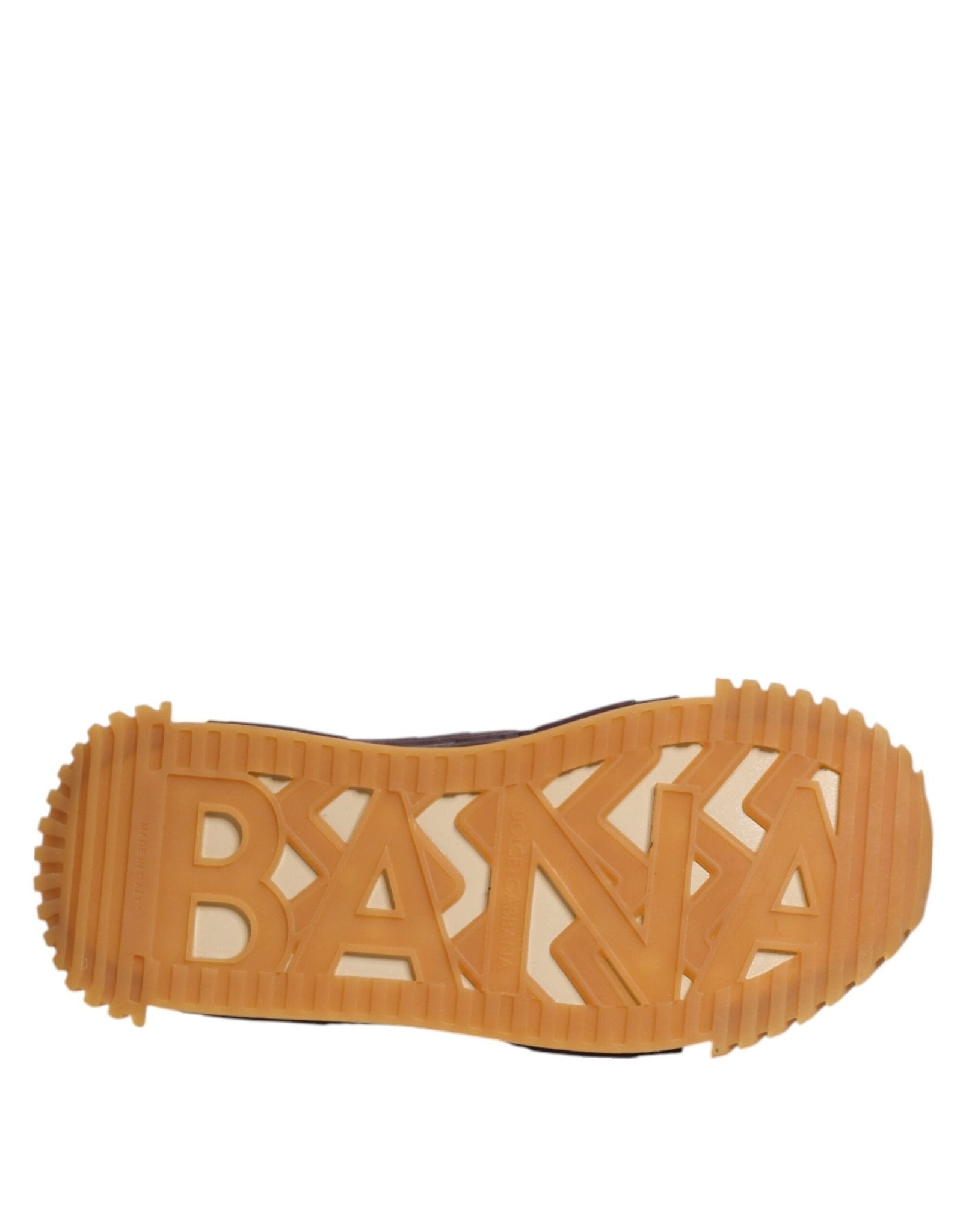 Dolce & Gabbana Beige Neoprene DG Logo NS1 Lace Sneakers Shoes – EU35.5/US5 par Dolce & Gabbana | Disponible sur Sandy Store ByNet