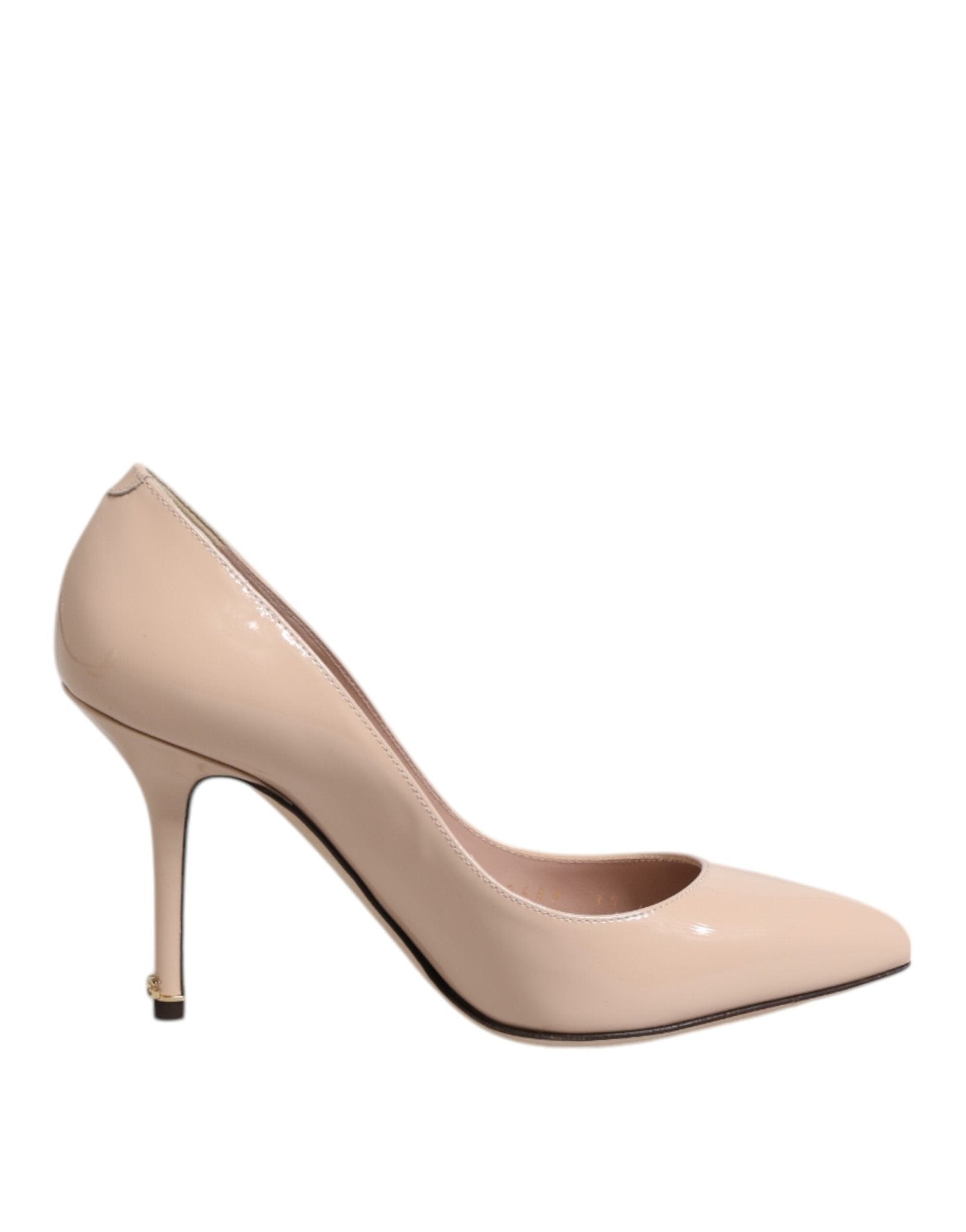 Dolce & Gabbana Beige Patent Leather Stiletto Heel Pumps Shoes – EU35/US4.5 par Dolce & Gabbana | Disponible sur Sandy Store ByNet