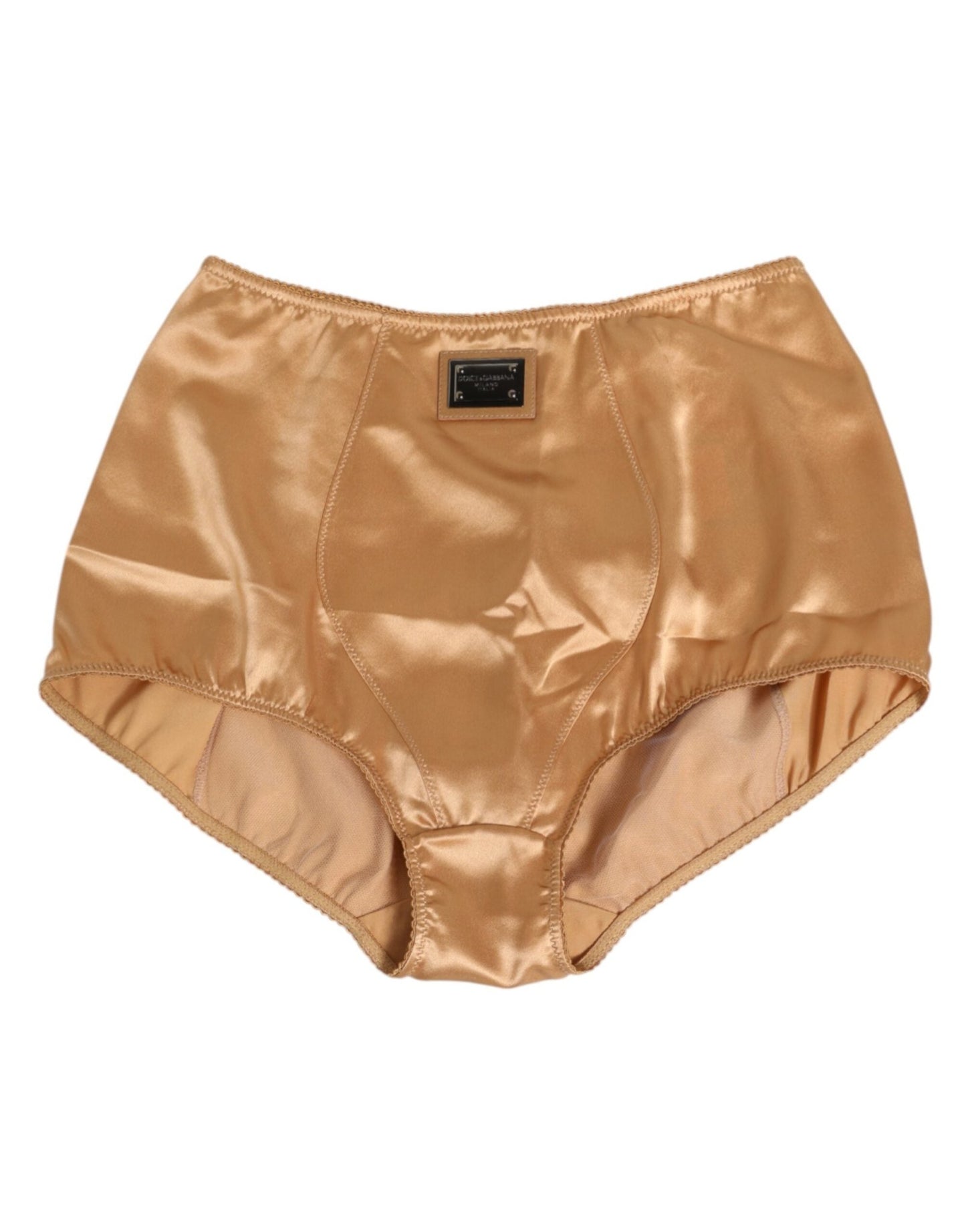 Dolce & Gabbana Beige Silk Stretch High Waist Girdle Underwear – IT2 | S par Dolce & Gabbana | Disponible sur Sandy Store ByNet
