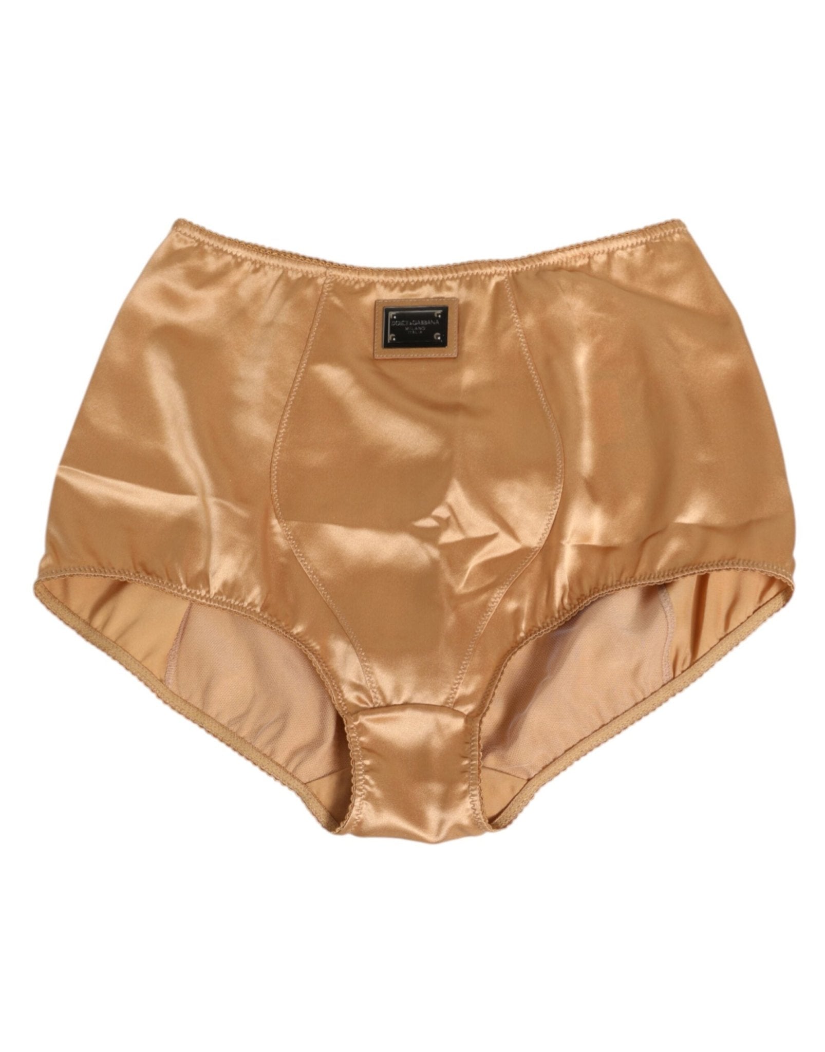 Dolce & Gabbana Beige Silk Stretch High Waist Girdle Underwear – IT2 | S par Dolce & Gabbana | Disponible sur Sandy Store ByNet