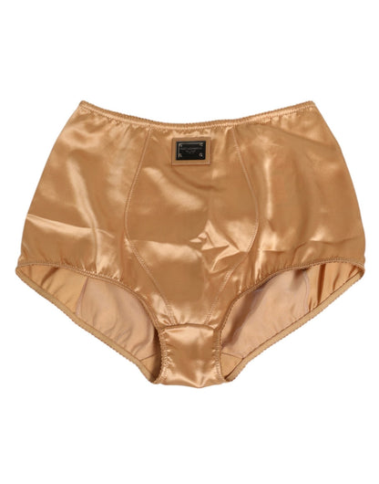 Dolce & Gabbana Beige Silk Stretch High Waist Girdle Underwear – IT2 | S par Dolce & Gabbana | Disponible sur Sandy Store ByNet