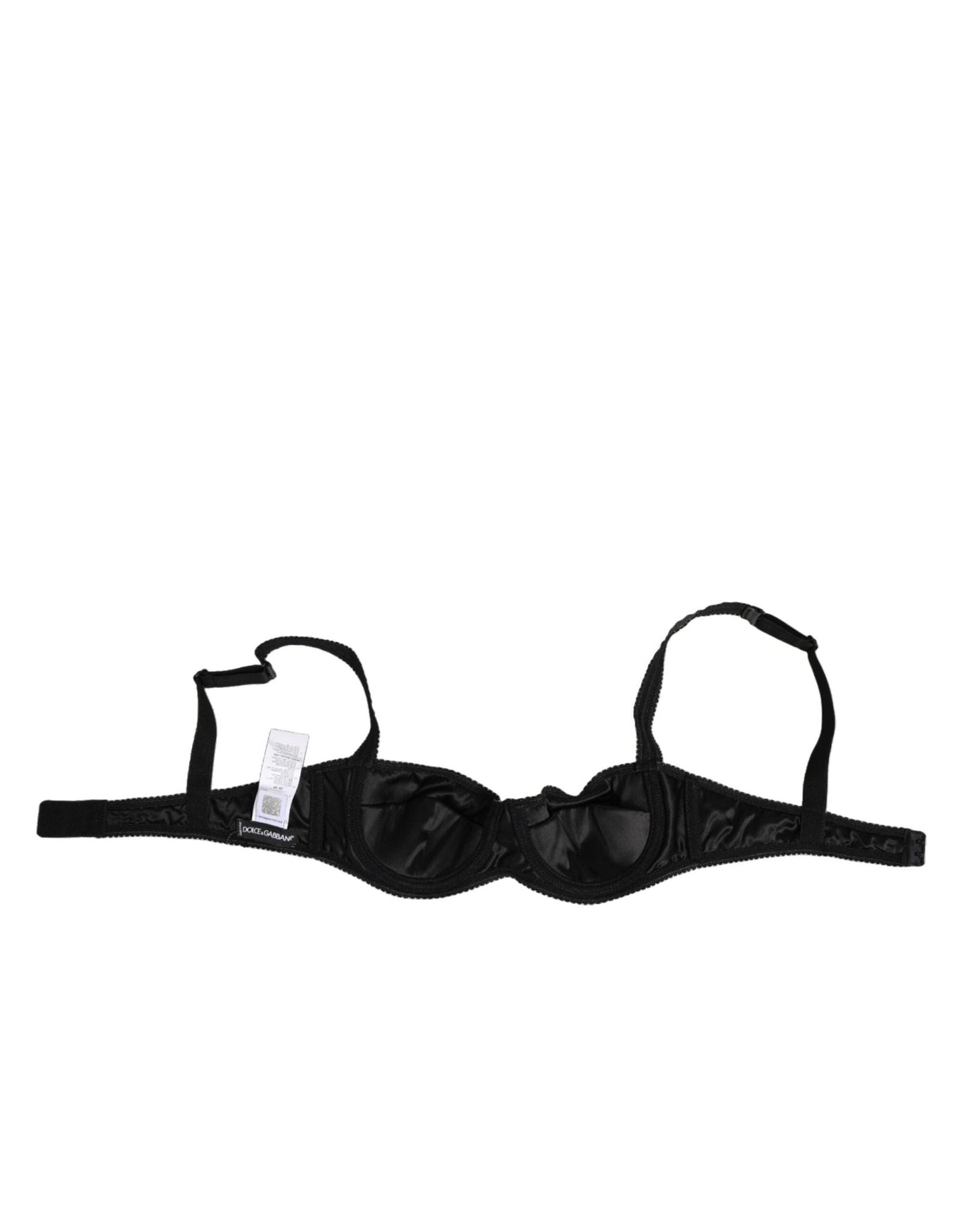 Dolce & Gabbana Black Acetate Stretch Balconette Bra Underwear – IT2 | S par Dolce & Gabbana | Disponible sur Sandy Store ByNet