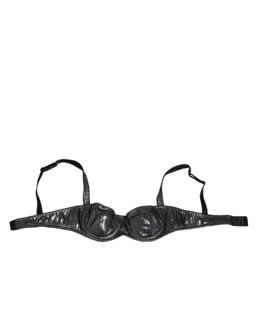 Dolce & Gabbana Black Acetate Stretch Balconette Bra Underwear – IT2 | S par Dolce & Gabbana | Disponible sur Sandy Store ByNet
