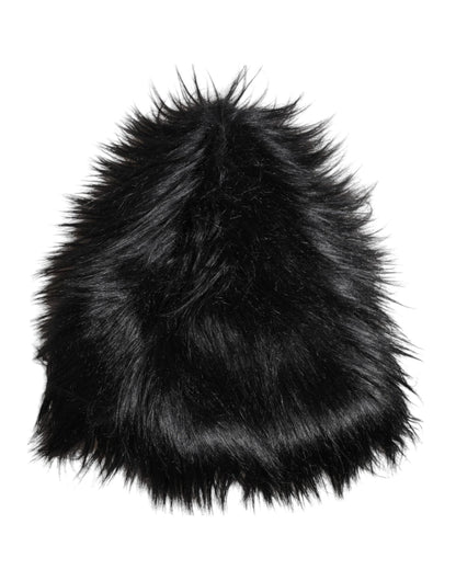 Dolce & Gabbana Black Acrylic Fur Womens Bucket Hat – 58 cm|M par Dolce & Gabbana | Disponible sur Sandy Store ByNet