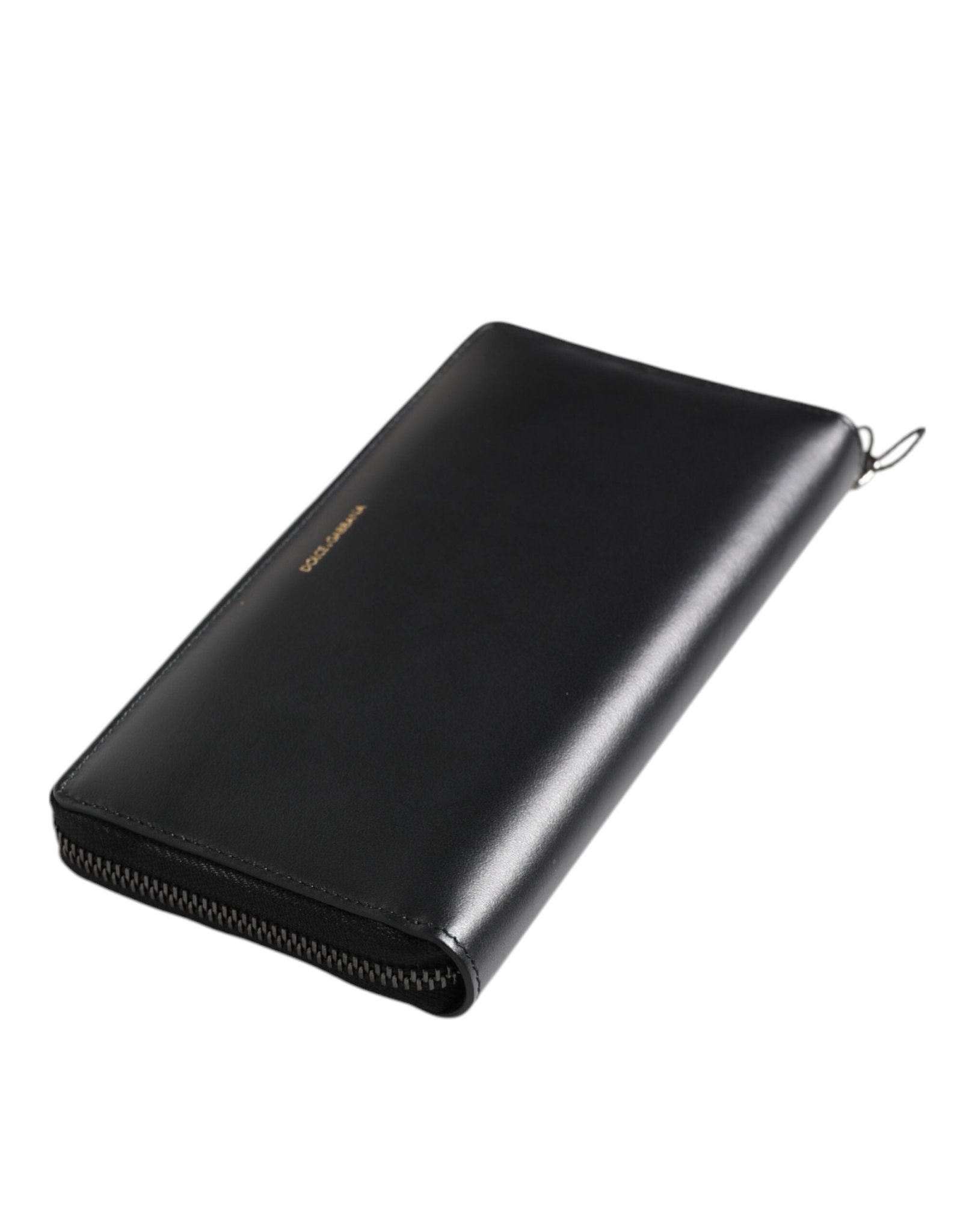 Dolce & Gabbana Black Blue Exotic Leather Embossed Continental Wallet - Sandy Store ByNet