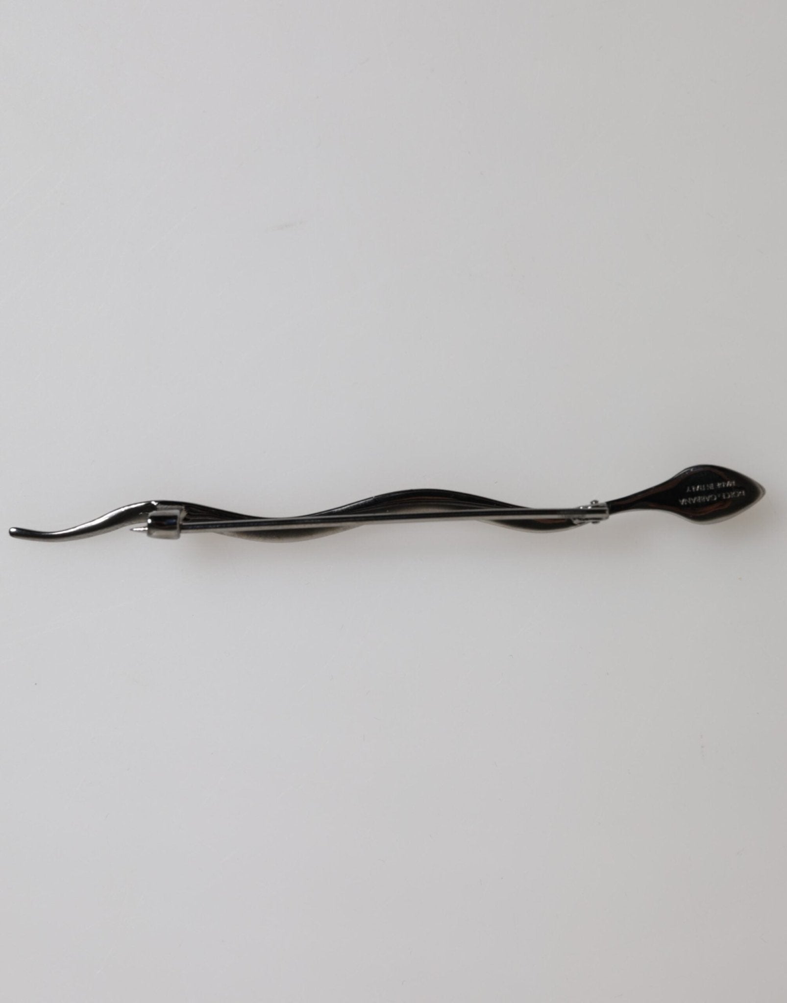 Dolce & Gabbana Black Brass Crystal Spilla Serpente Mens Brooch Pin – par Dolce & Gabbana | Disponible sur Sandy Store ByNet