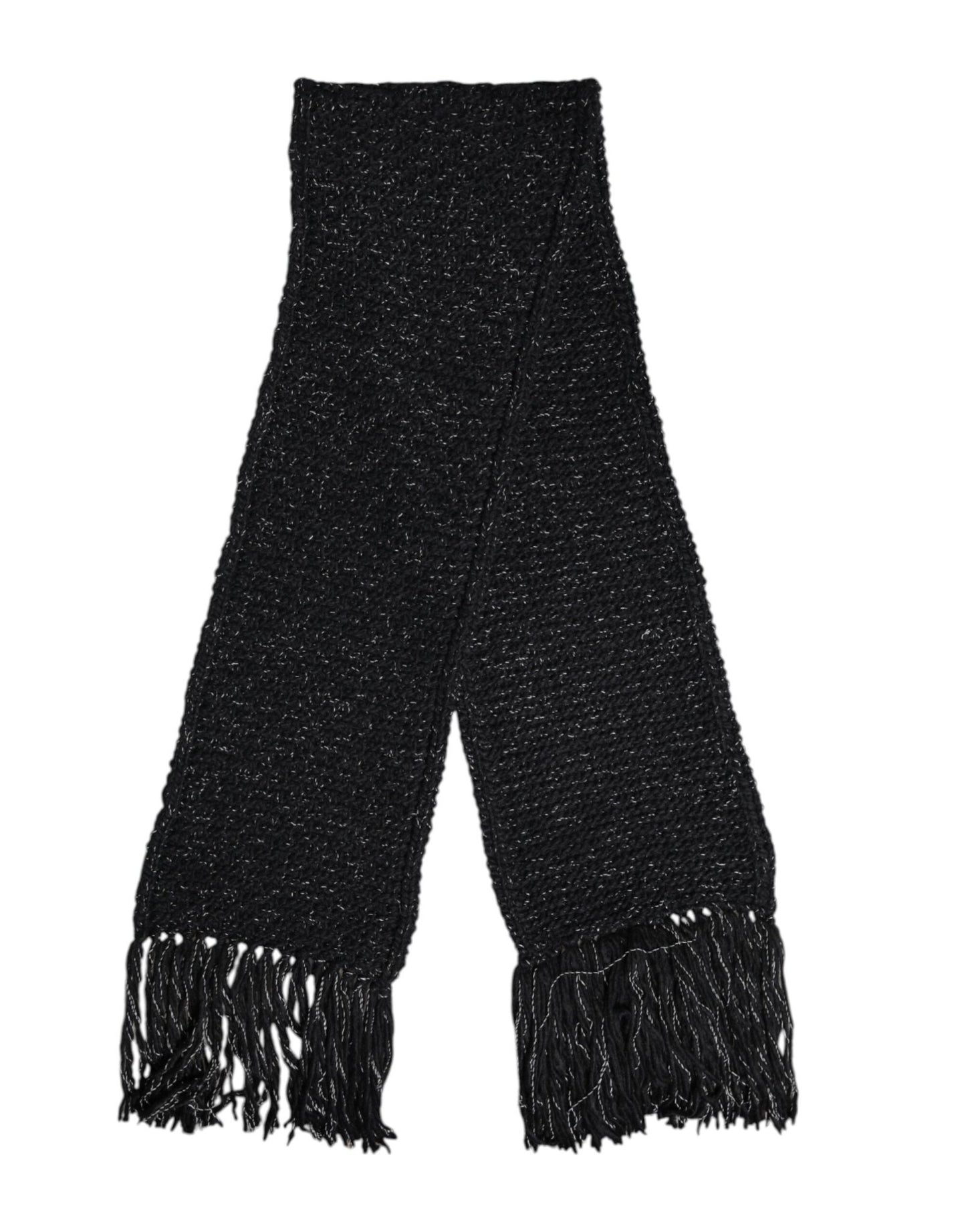 Dolce & Gabbana Black Cashmere Neck Warmer Wrap Shawl Scarf – par Dolce & Gabbana | Disponible sur Sandy Store ByNet