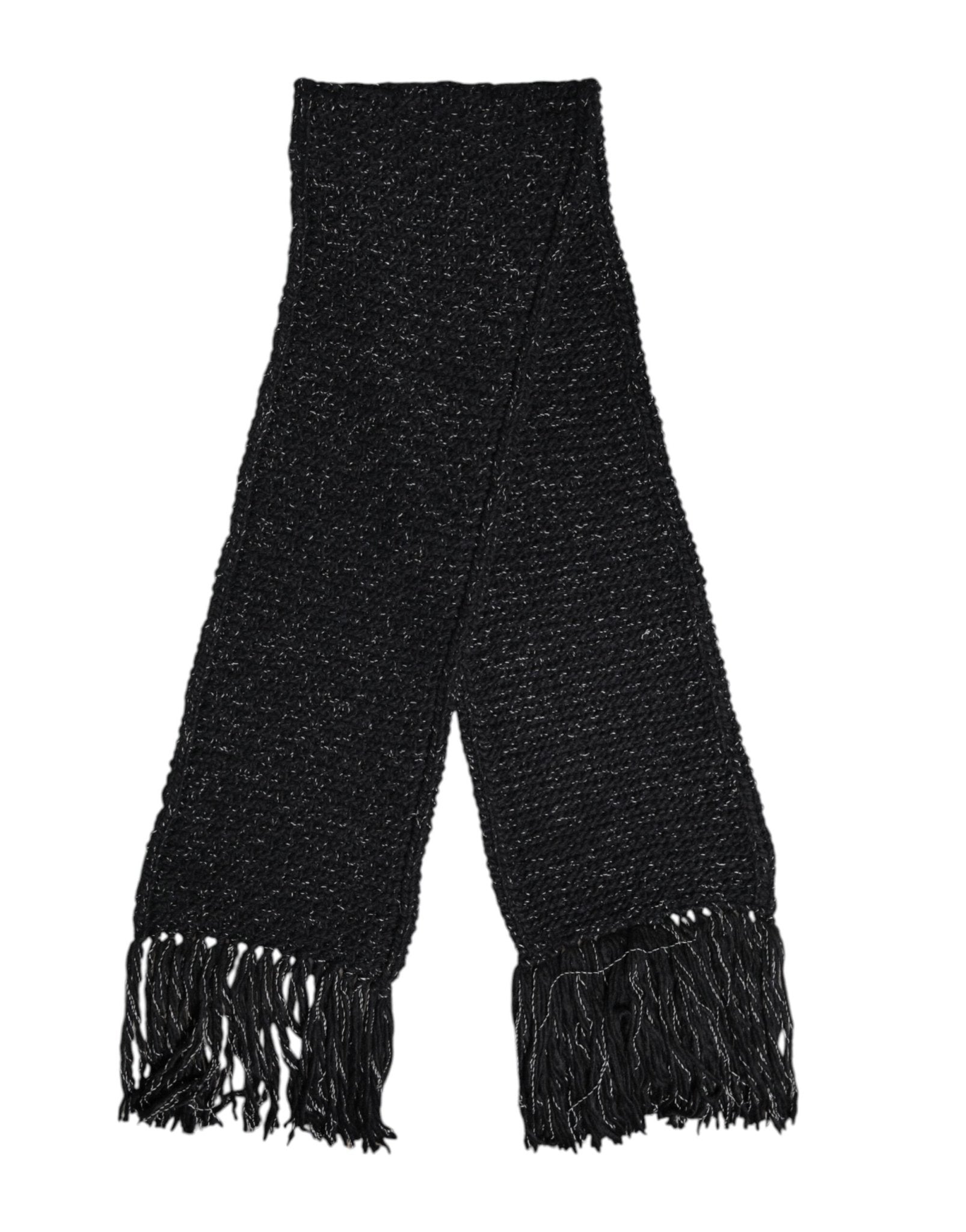 Dolce & Gabbana Black Cashmere Neck Warmer Wrap Shawl Scarf – par Dolce & Gabbana | Disponible sur Sandy Store ByNet