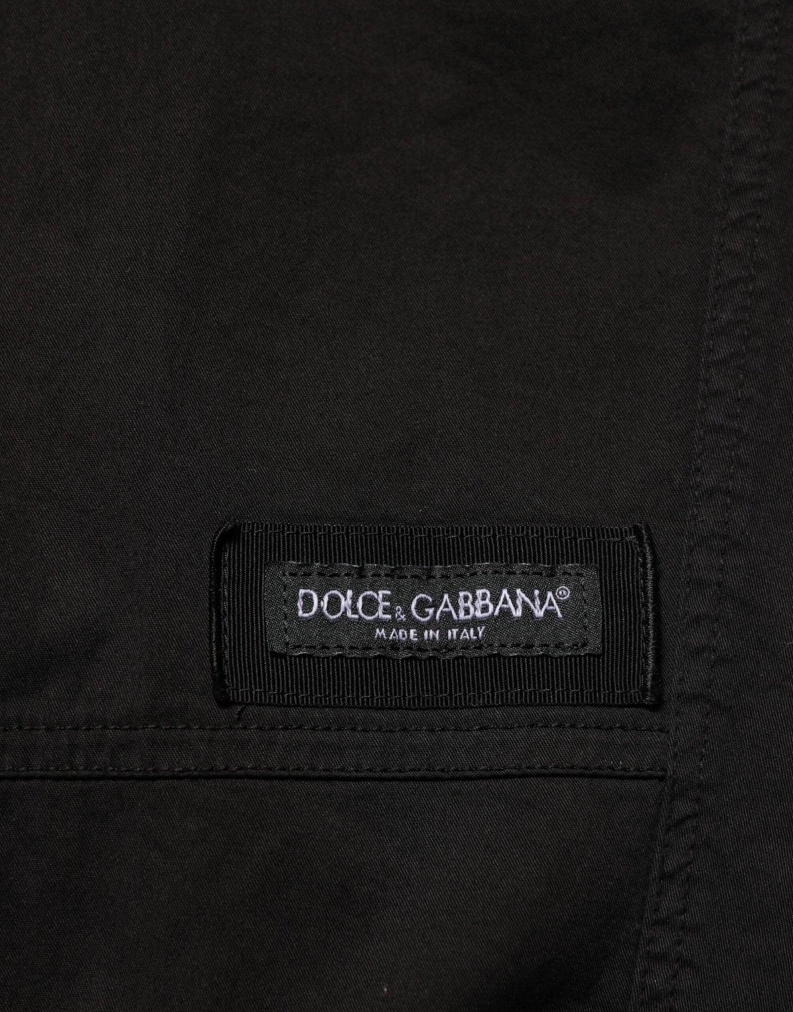 Dolce & Gabbana Black Cotton Cargo Jogger Sweatpants Pants – IT58 | XXL par Dolce & Gabbana | Disponible sur Sandy Store ByNet