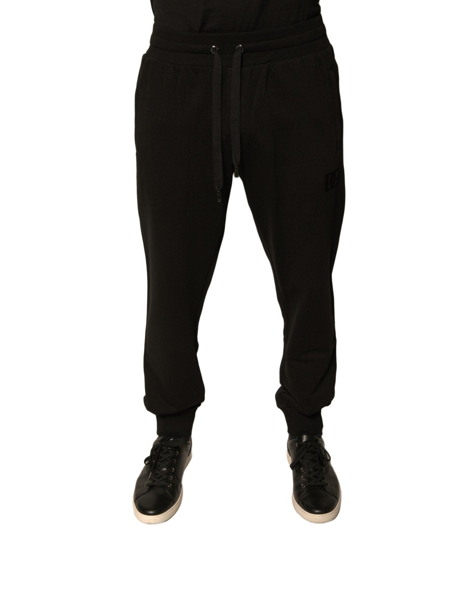 Dolce & Gabbana Black Cotton Jogger Men Sweatpants Pants – IT50 | L par Dolce & Gabbana | Disponible sur Sandy Store ByNet