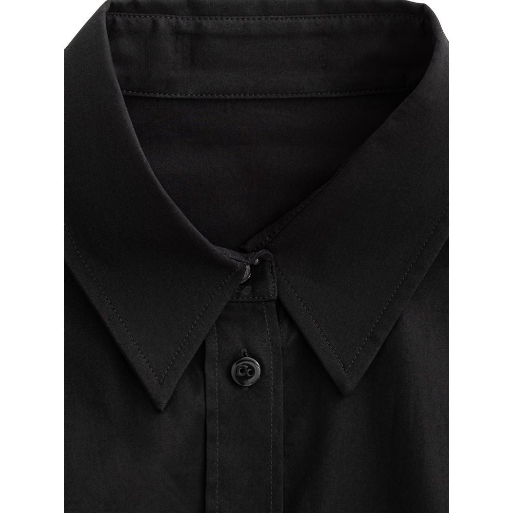 Dolce & Gabbana Black Cotton Shirt - Sandy Store ByNet