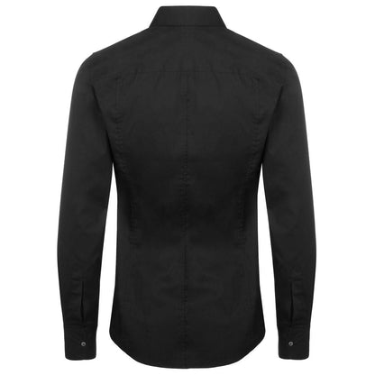 Dolce & Gabbana Black Cotton Shirt - Sandy Store ByNet