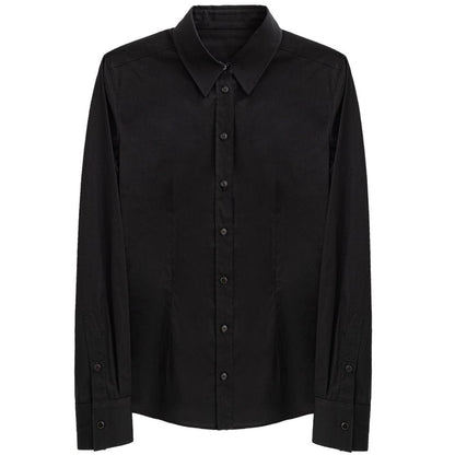 Dolce & Gabbana Black Cotton Shirt - Sandy Store ByNet