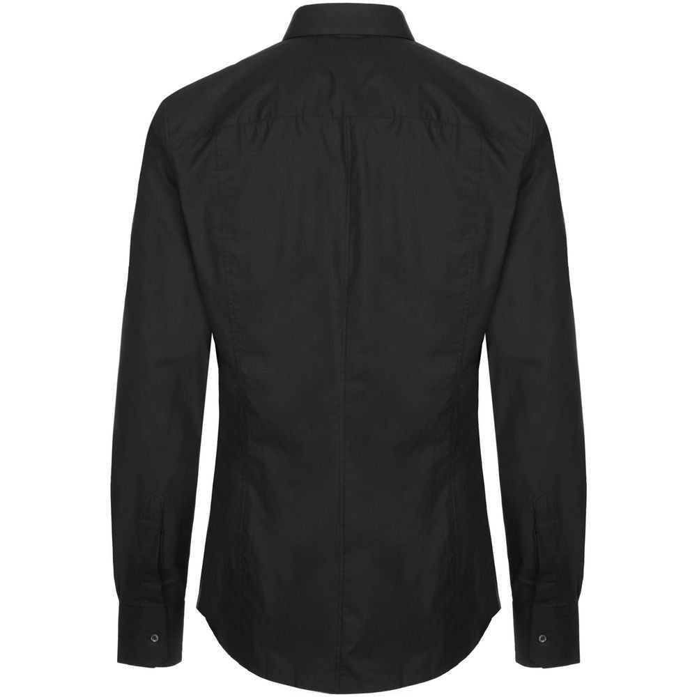 Dolce & Gabbana Black Cotton Shirt - Sandy Store ByNet