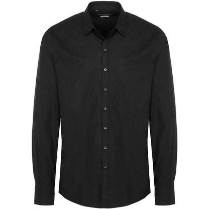 Dolce & Gabbana Black Cotton Shirt - Sandy Store ByNet