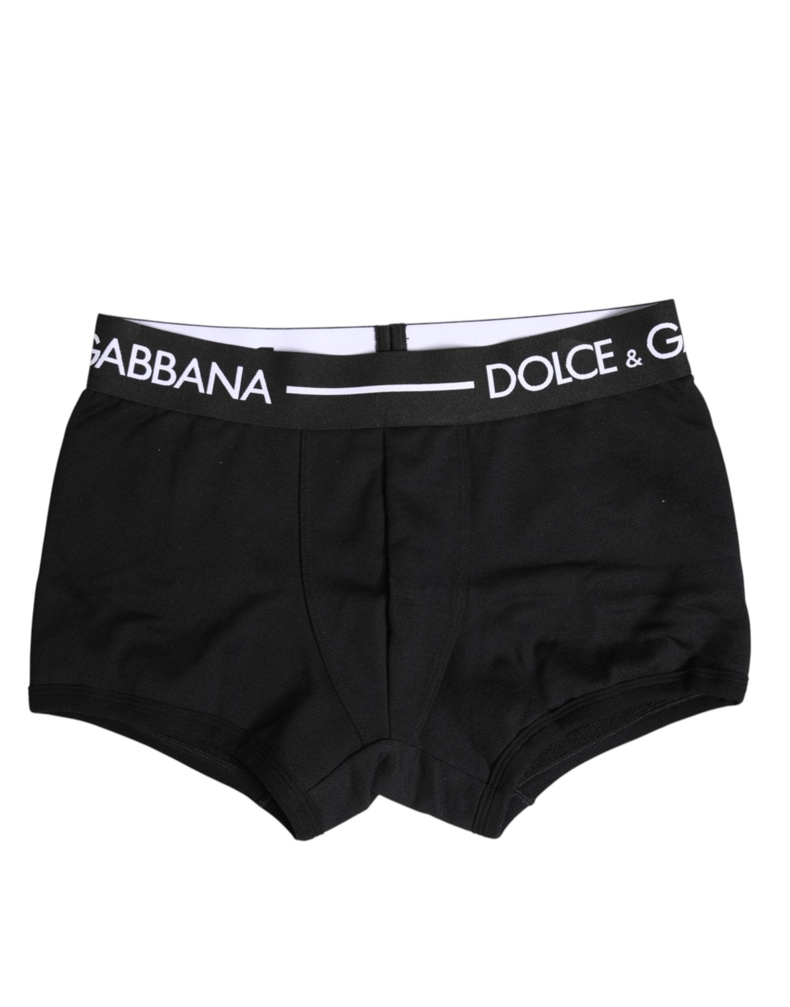 Dolce & Gabbana Black Cotton Stretch Regular Boxer Underwear – IT4 | S par Dolce & Gabbana | Disponible sur Sandy Store ByNet