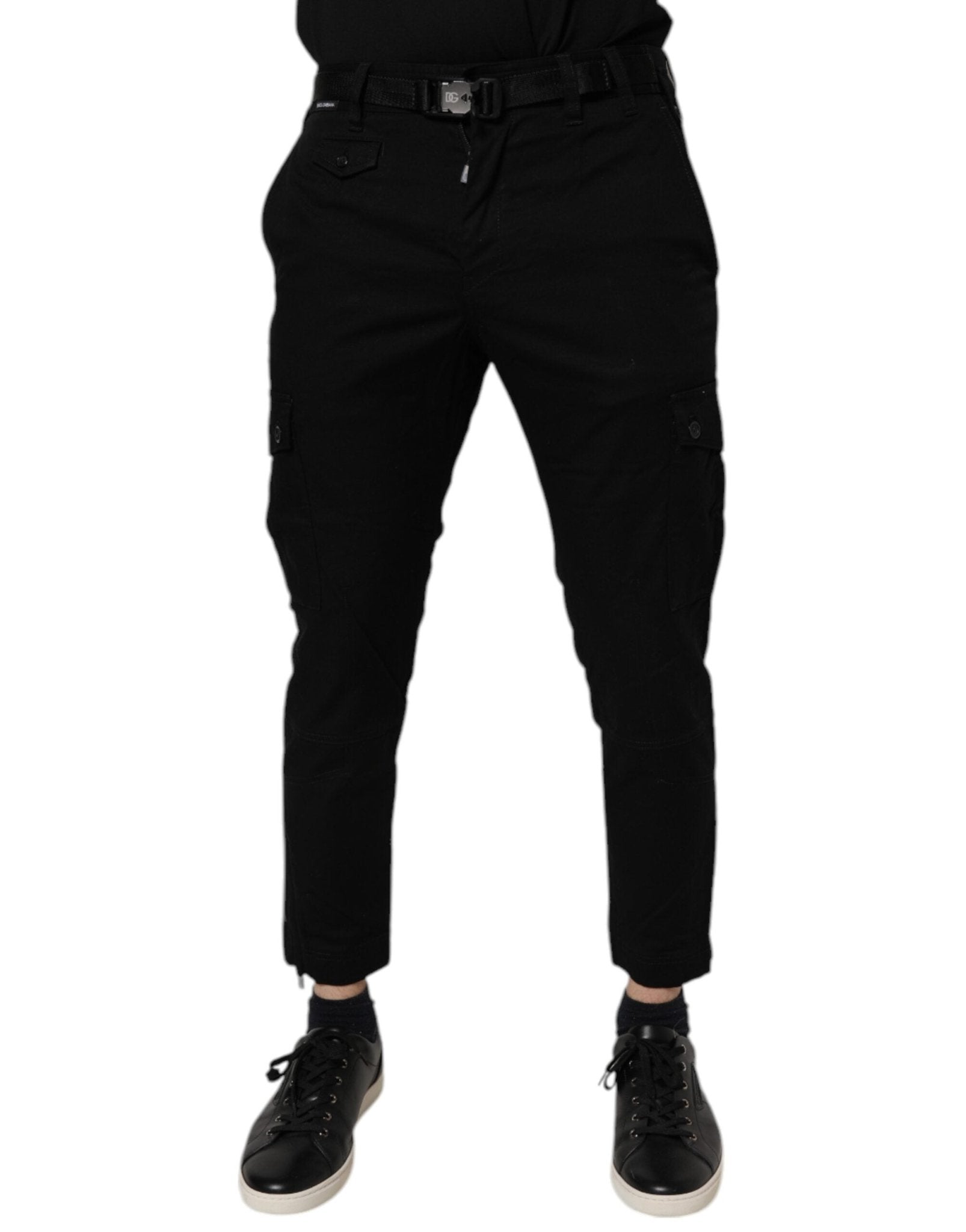Dolce & Gabbana Black Cotton Stretch Skinny Cargo Denim Jeans – IT46 | S par Dolce & Gabbana | Disponible sur Sandy Store ByNet