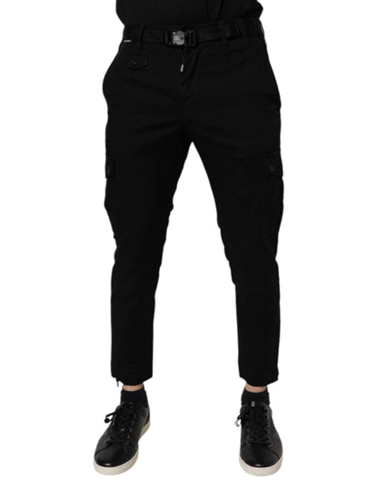 Dolce & Gabbana Black Cotton Stretch Skinny Cargo Denim Jeans – IT46 | S par Dolce & Gabbana | Disponible sur Sandy Store ByNet