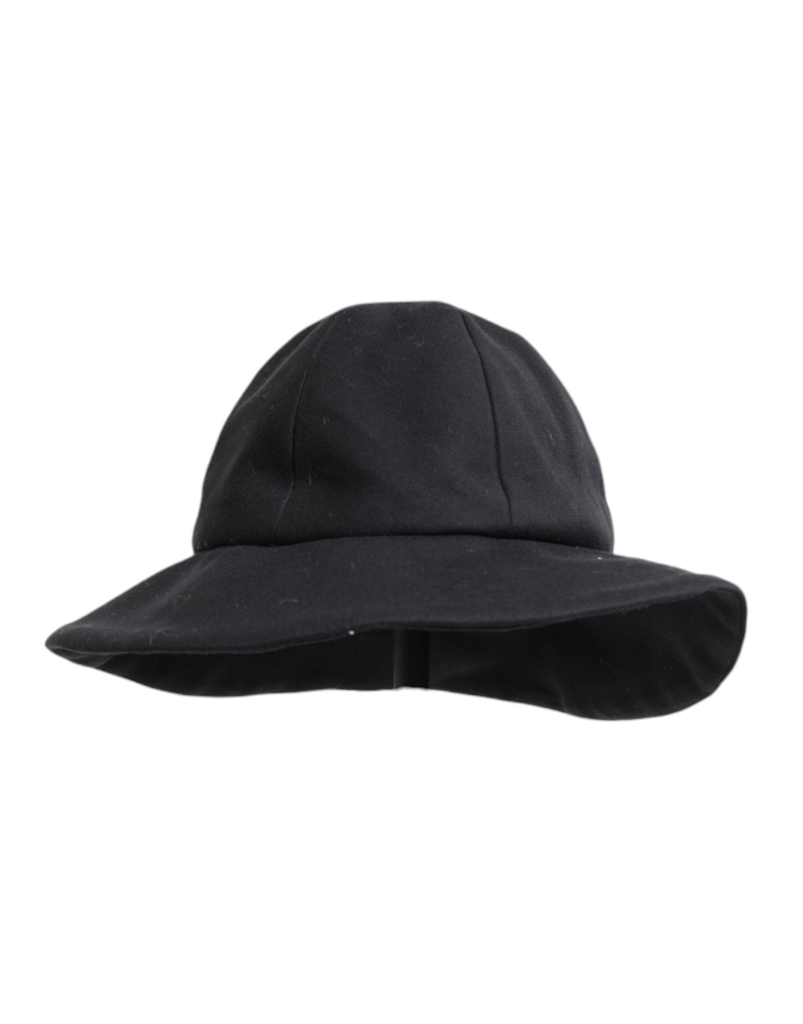 Dolce & Gabbana Black Cotton Wide Brim Bucket Hat – 57 cm|S par Dolce & Gabbana | Disponible sur Sandy Store ByNet