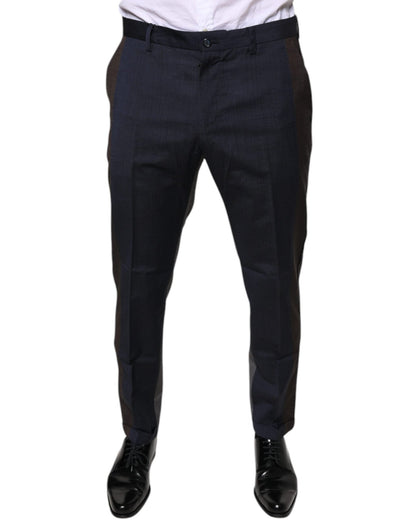Dolce & Gabbana Black Cotton Wool Formal Dress Pants – IT50 | L par Dolce & Gabbana | Disponible sur Sandy Store ByNet