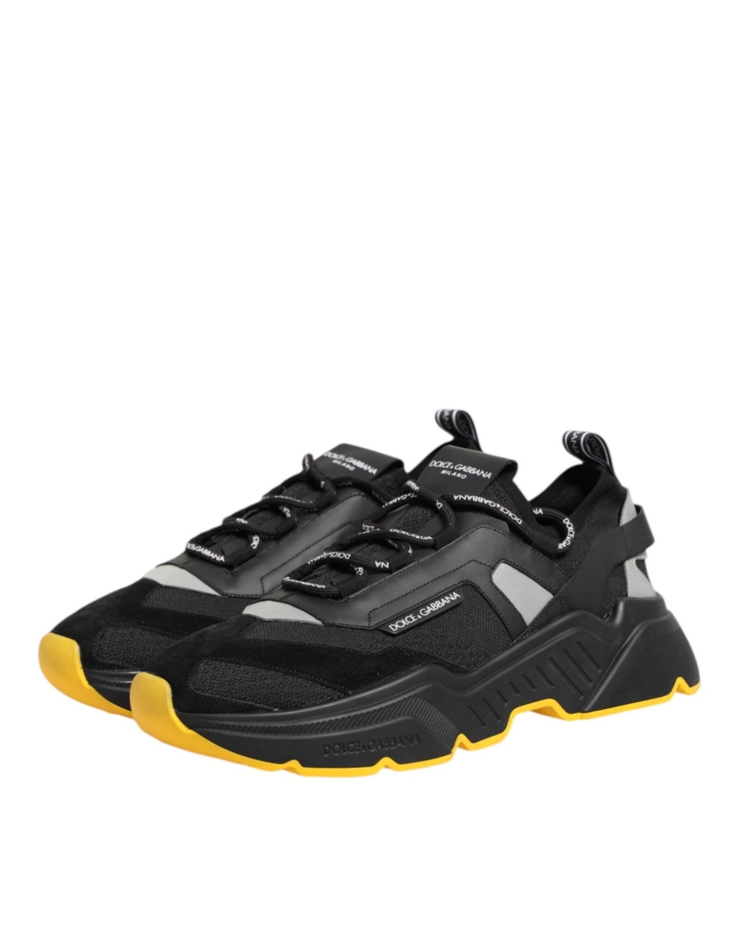Dolce & Gabbana Black Daymaster Low Top Men Sneakers Shoes – EU44.5/US11.5 par Dolce & Gabbana | Disponible sur Sandy Store ByNet